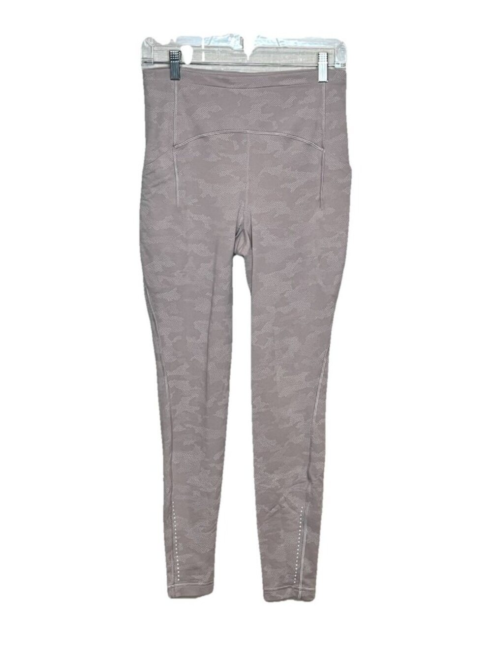 Lululemon Swift Speed High-Rise Tight 28" Sz 8 Camo Taupe Leggings Pockets